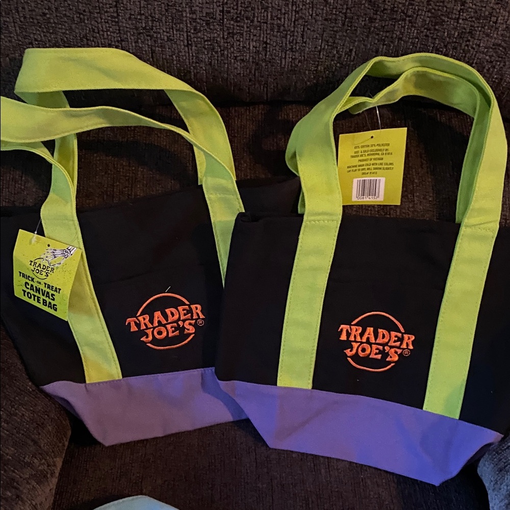 Trader Joe’s Mini Totes bundle - Picture 2 of 5
